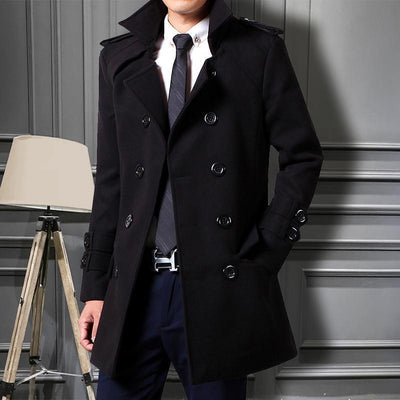 Men's Duster Slim Fit Coat