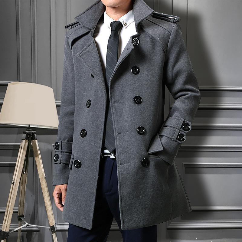 Men's Duster Slim Fit Coat