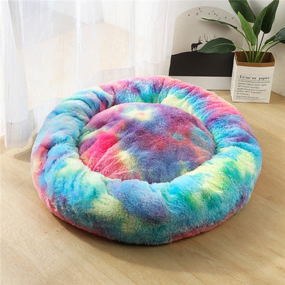 Round Plush Pet Nest