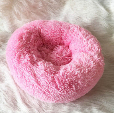 Round Plush Pet Nest