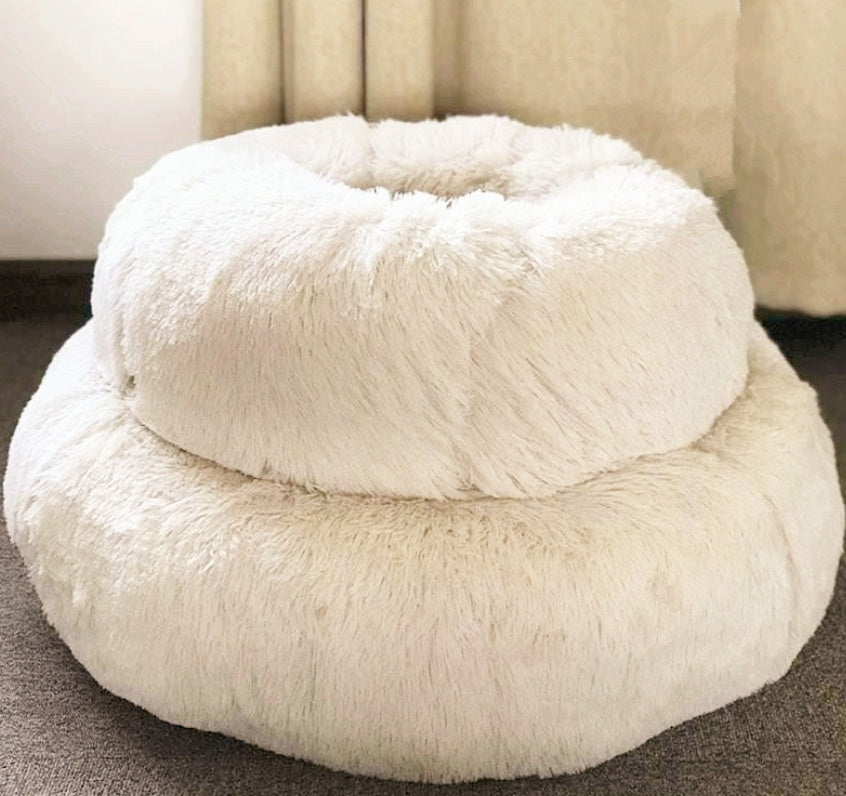 Round Plush Pet Nest