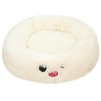 Round Plush Pet Nest