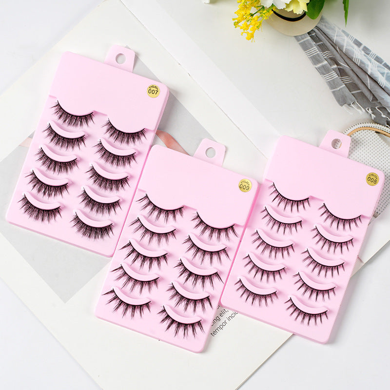 5 Pairs Manga Lashes