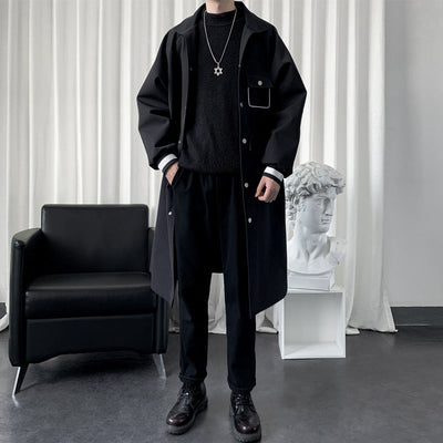 Mid-Length Temperament Overcoat