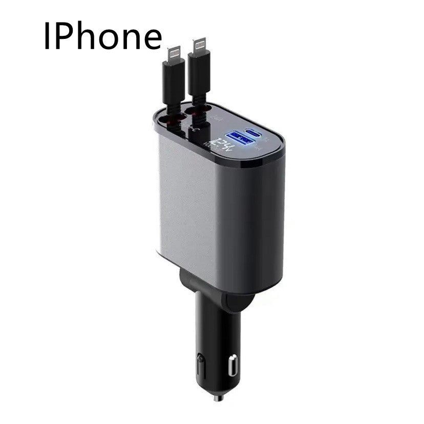 Metal Car Charger 100W