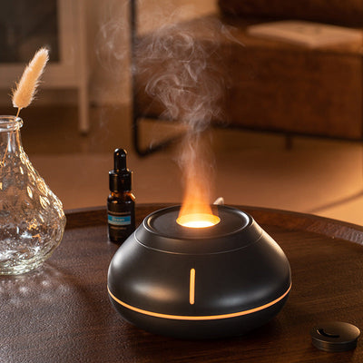 Colorful Simulation Flame Humidifier