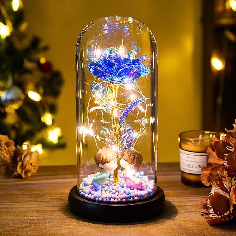 Valentine's Day Gifts LED Light Foil Flower