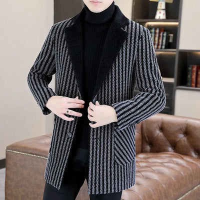 High-Grade Mid-length Men's Coat