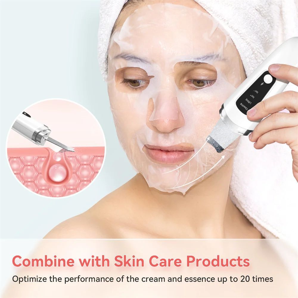 Facial Skin Exfoliator Scraper & Blackhead Remover