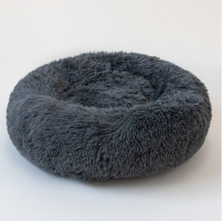 Round Plush Pet Nest