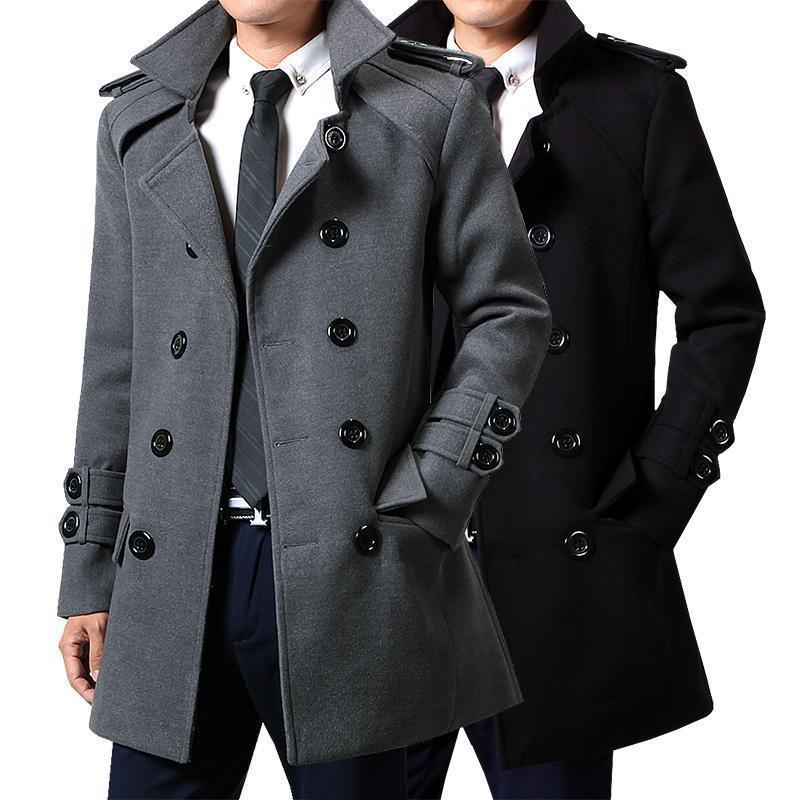 Men's Duster Slim Fit Coat