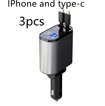 Metal Car Charger 100W