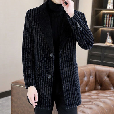 High-Grade Mid-length Men's Coat