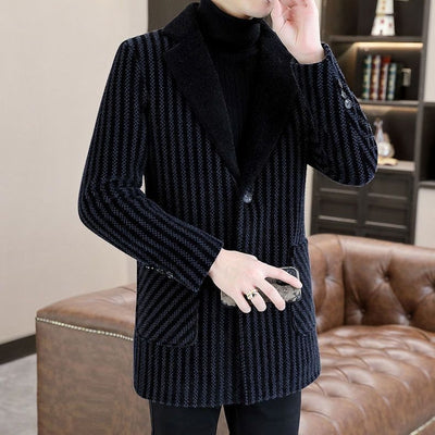 High-Grade Mid-length Men's Coat