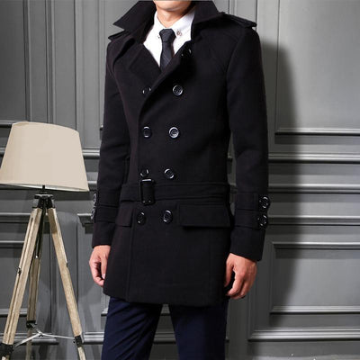 Men's Duster Slim Fit Coat